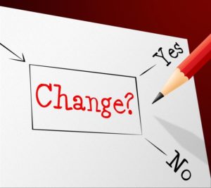 Change can be difficult to accept